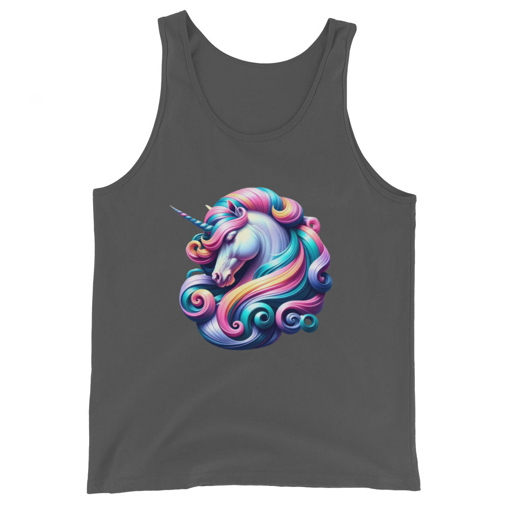 Spiral Spectrum Unicorn - Masculine Cut Tank