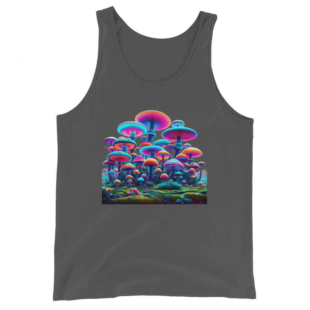 Mystic Glowshroom Forest - Masculine Cut Tank