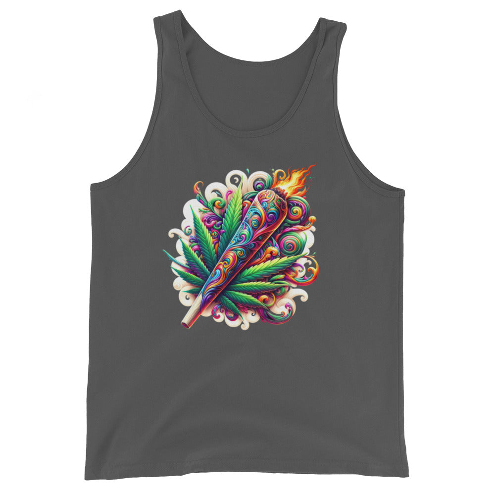 Vivid Blaze Euphoria - Masculine Cut Tank