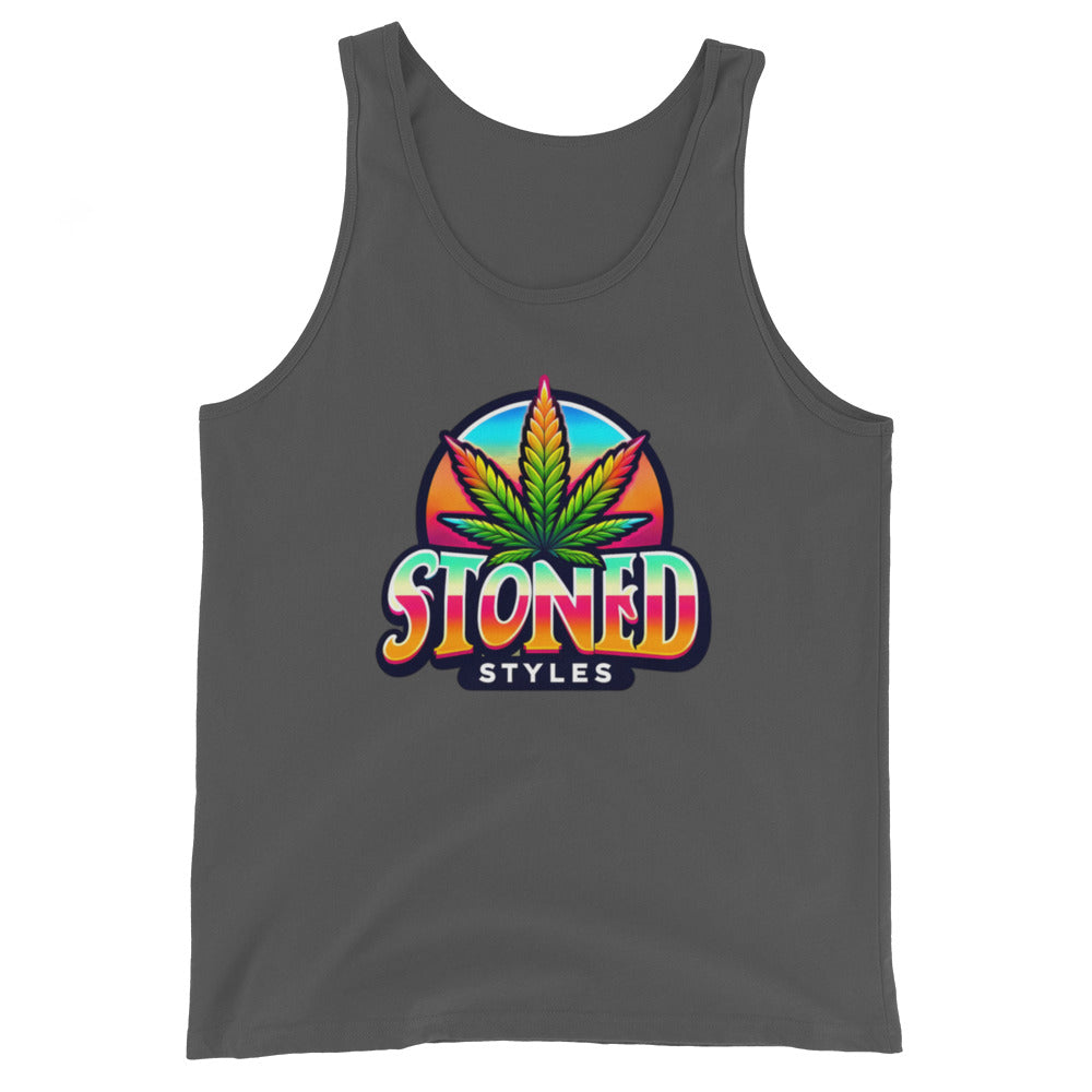 Stoned Styles Logo - Masculine Cut Tank