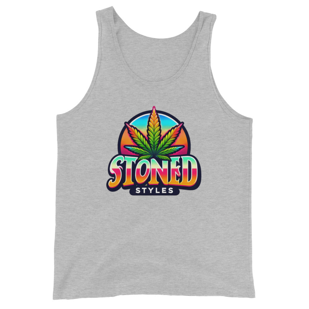 Stoned Styles Logo - Masculine Cut Tank