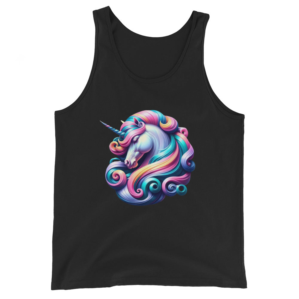 Spiral Spectrum Unicorn - Masculine Cut Tank