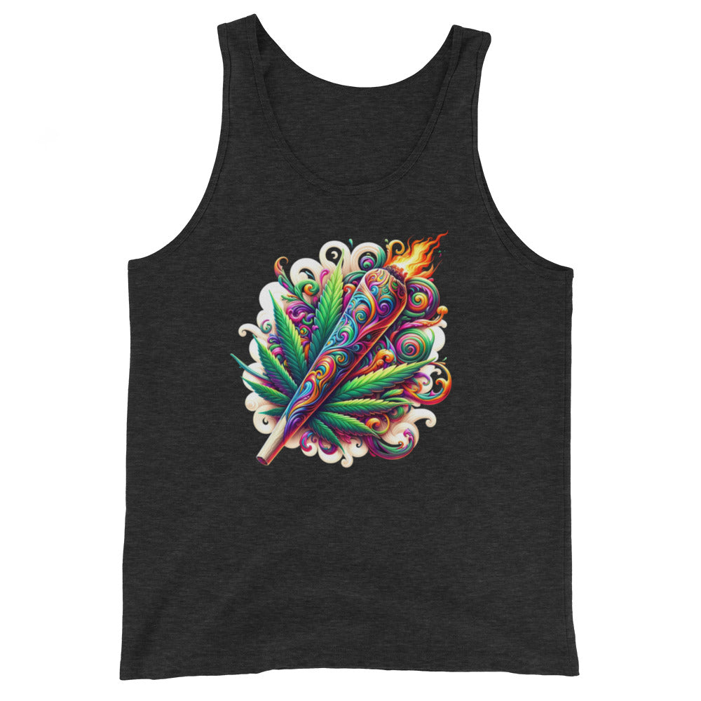 Vivid Blaze Euphoria - Masculine Cut Tank