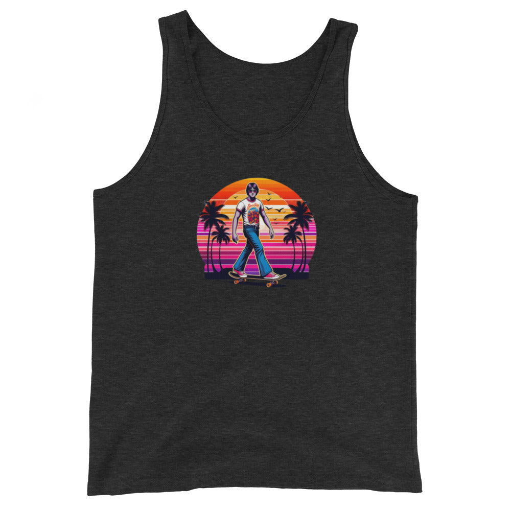 Sunset Skater - Masculine Cut Tank