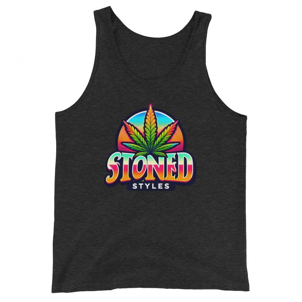 Stoned Styles Logo - Masculine Cut Tank