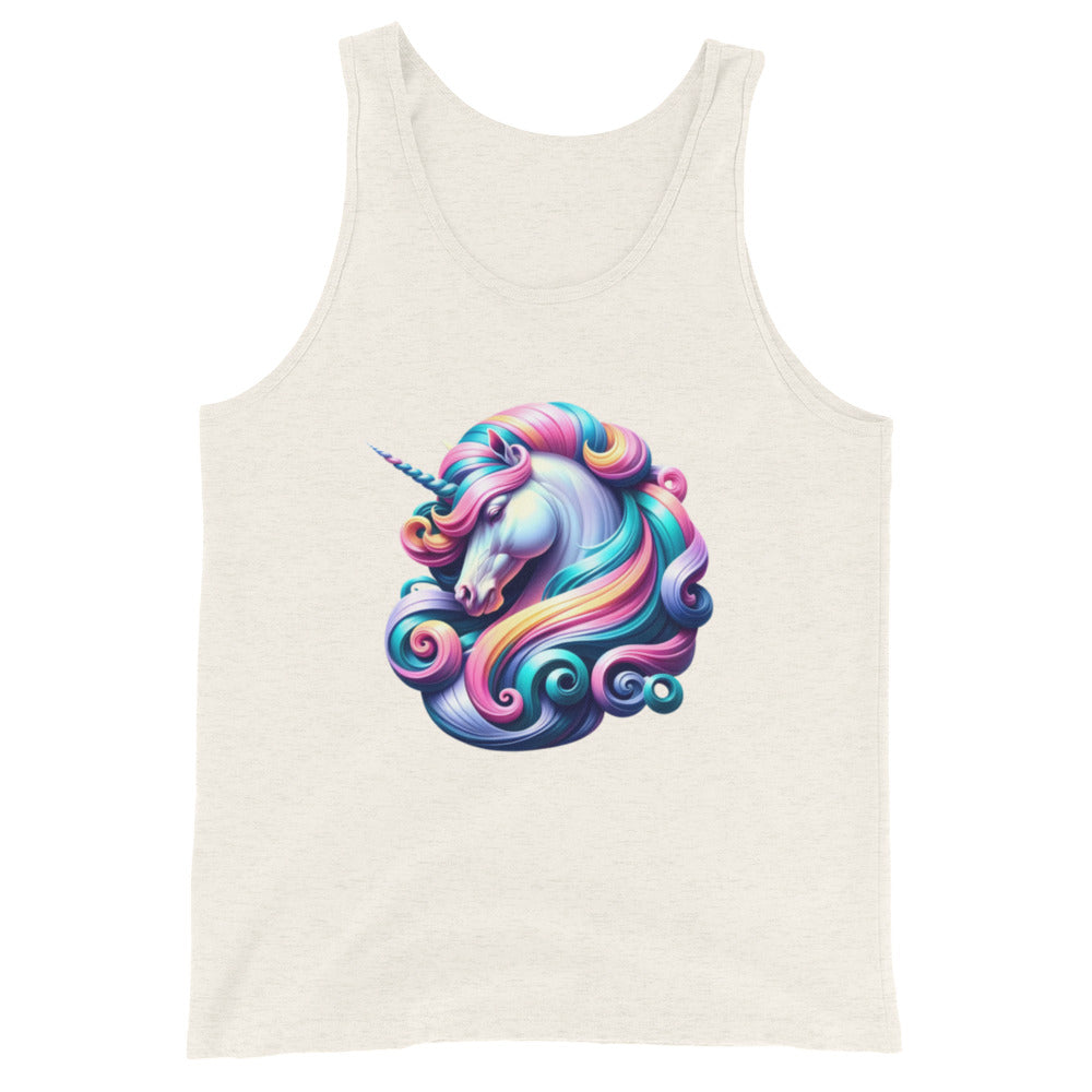 Spiral Spectrum Unicorn - Masculine Cut Tank