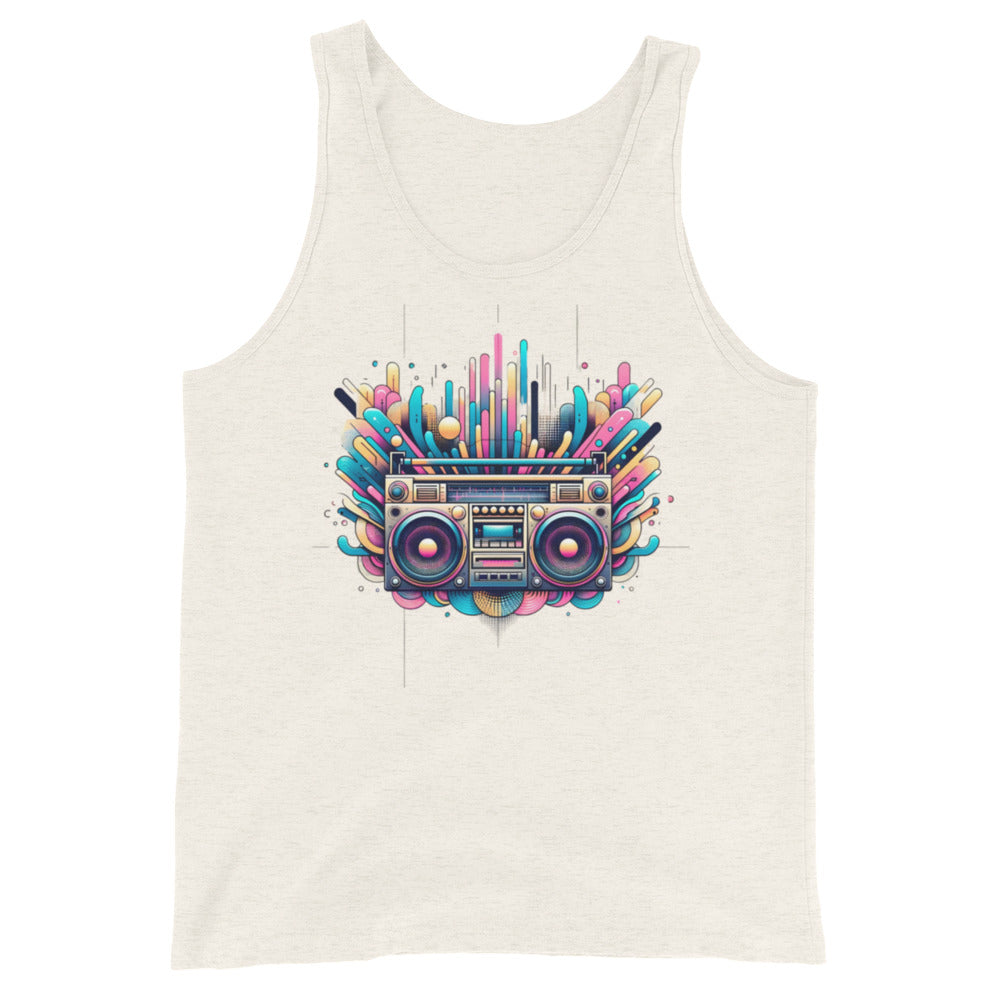 Retro Rhythms - Masculine Cut Tank