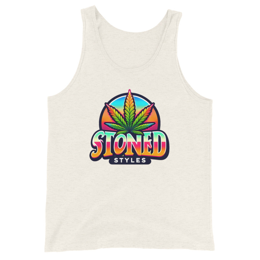 Stoned Styles Logo - Masculine Cut Tank