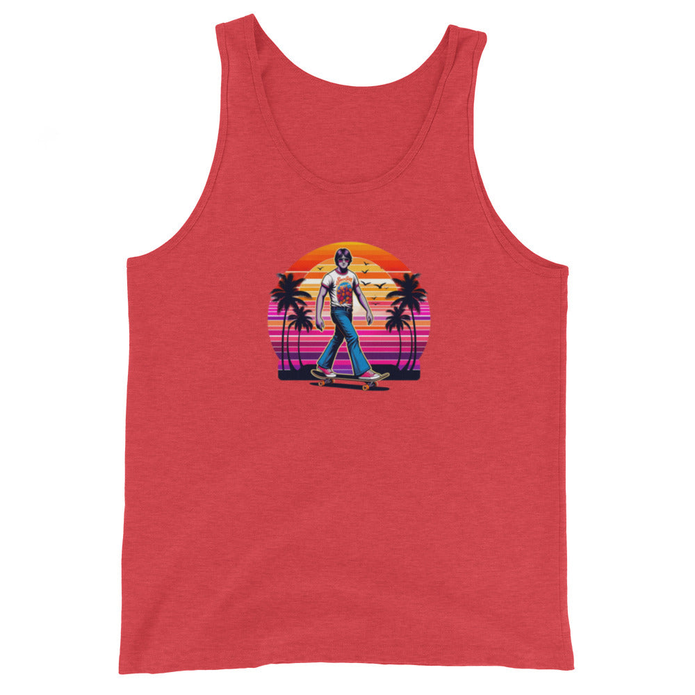 Sunset Skater - Masculine Cut Tank