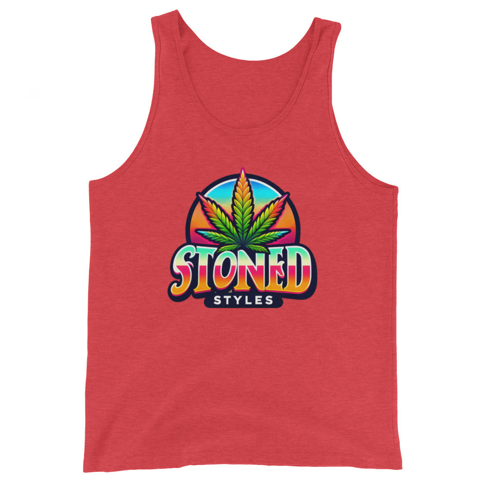 Stoned Styles Logo - Masculine Cut Tank