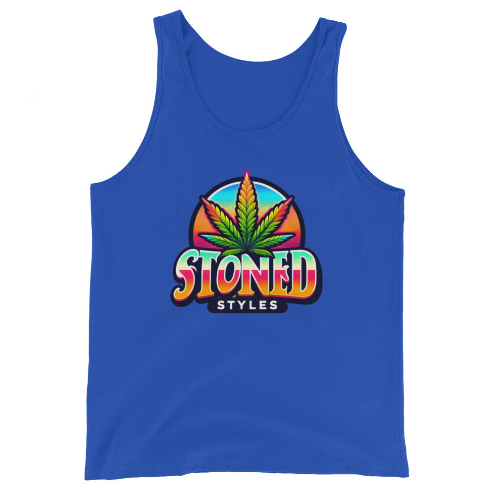 Stoned Styles Logo - Masculine Cut Tank