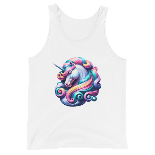 Spiral Spectrum Unicorn - Masculine Cut Tank