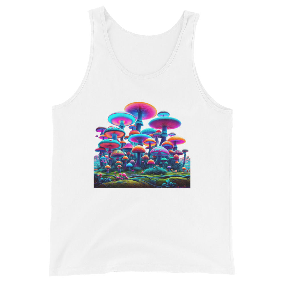 Mystic Glowshroom Forest - Masculine Cut Tank