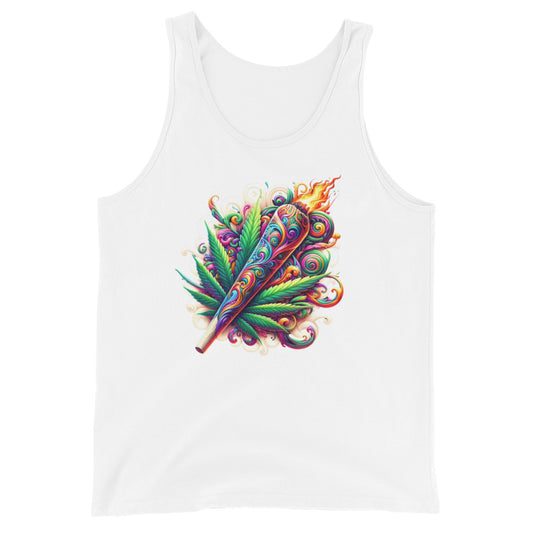 Vivid Blaze Euphoria - Masculine Cut Tank