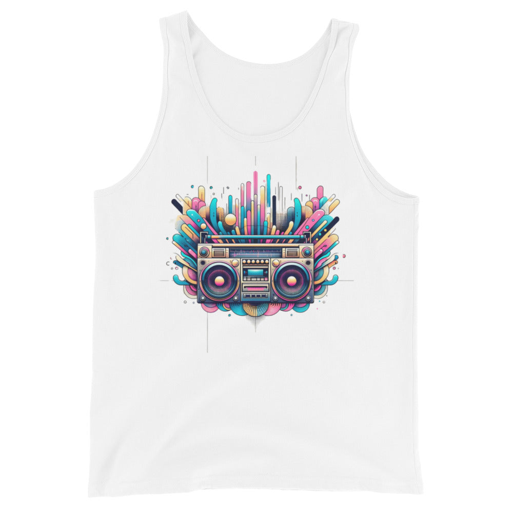 Retro Rhythms - Masculine Cut Tank