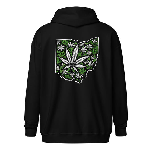 Green State zip hoodie