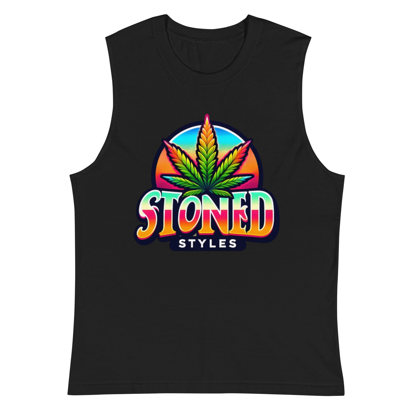 Stoned Styles Logo - Unisex Cut Muscle Tank