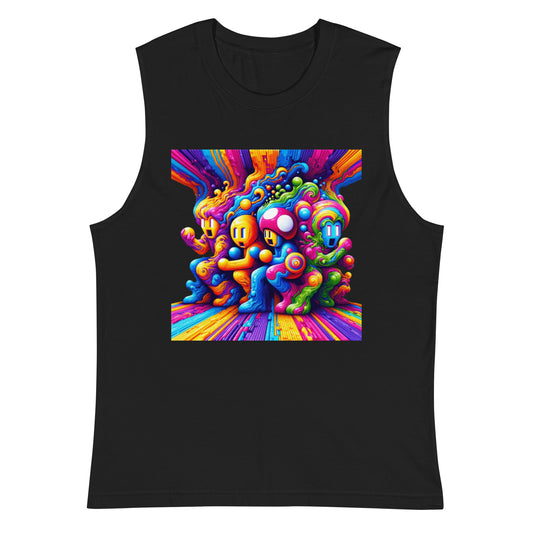 Arcade Whirl - Unisex Cut Muscle Shirt