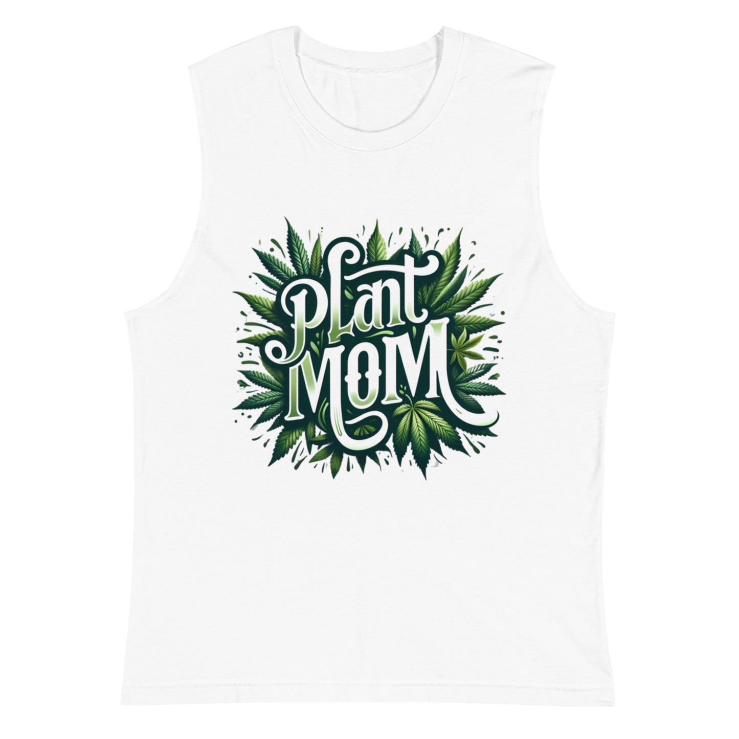 Plant Mom - Unisex Cut Muscle Tank