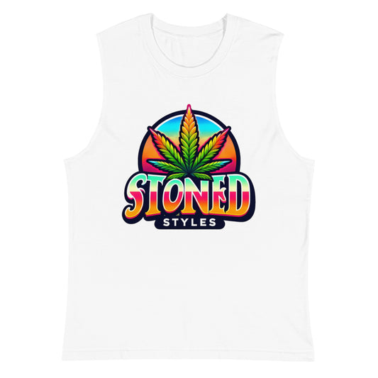 Stoned Styles Logo - Unisex Cut Muscle Tank