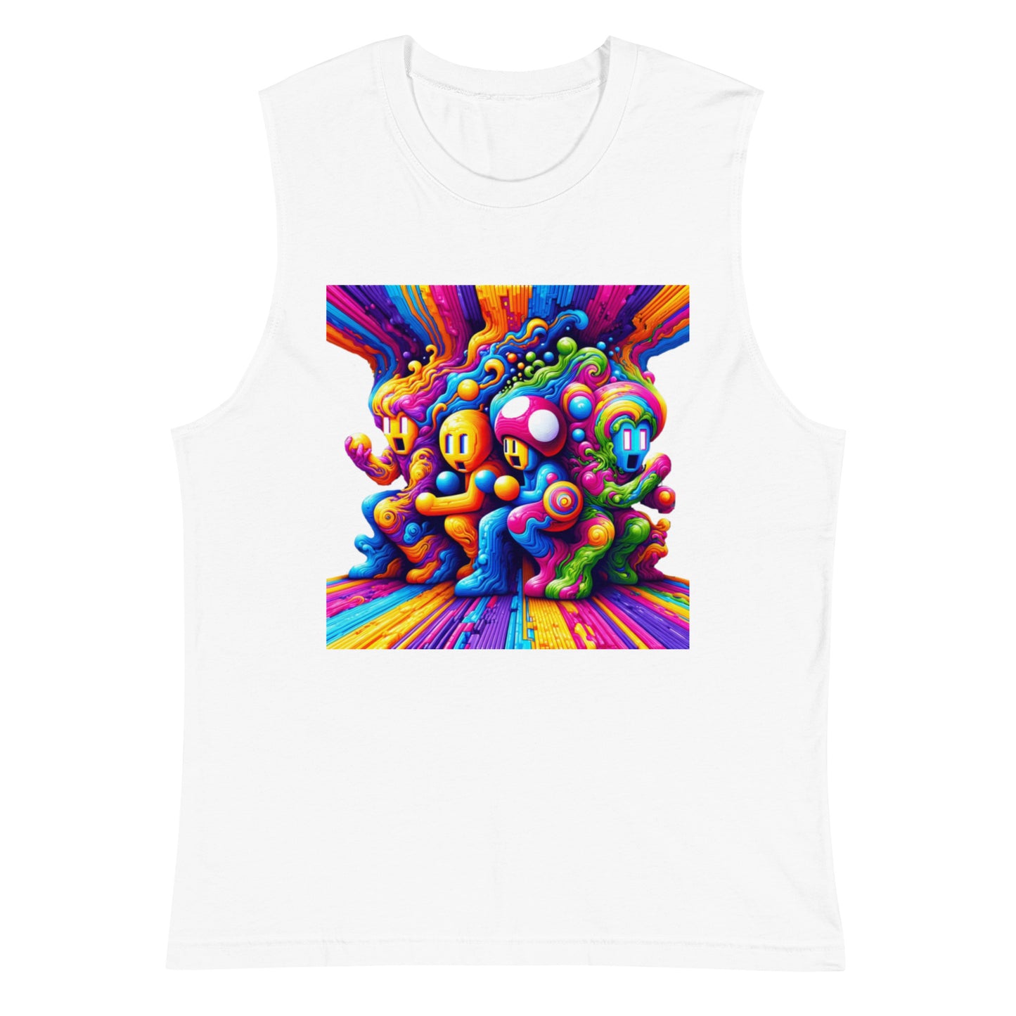 Arcade Whirl - Unisex Cut Muscle Shirt