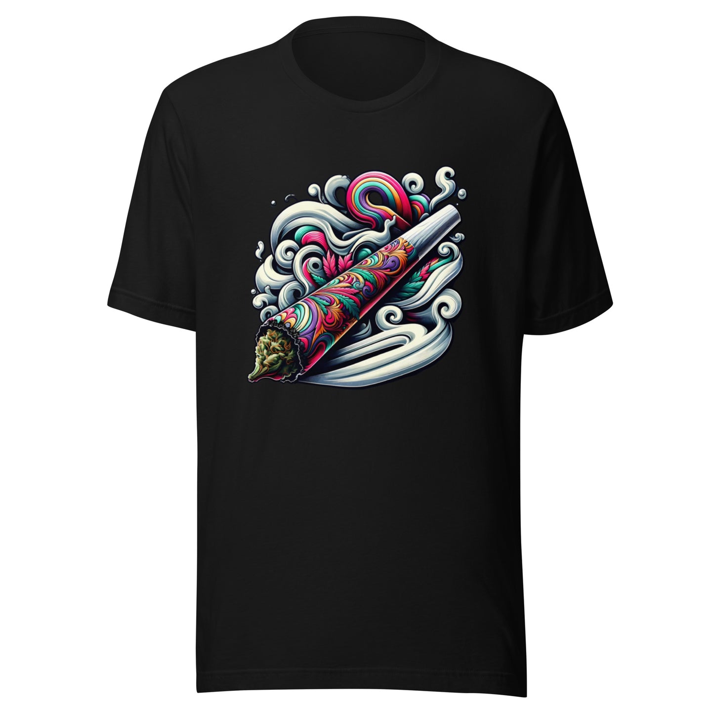 Psychedelic Swirls and Smoke t-shirt