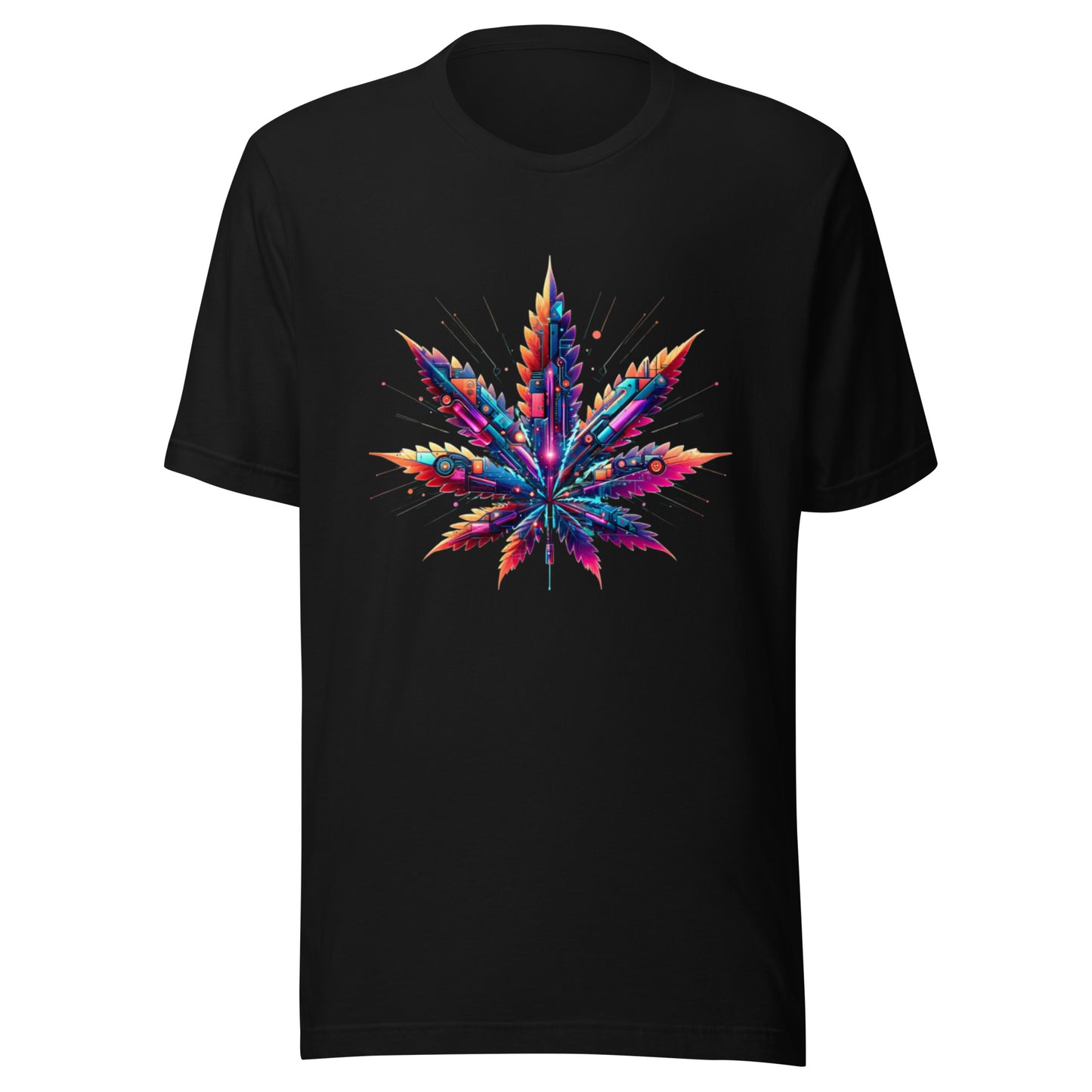 Cybernetic Cannabis Evolution t-shirt