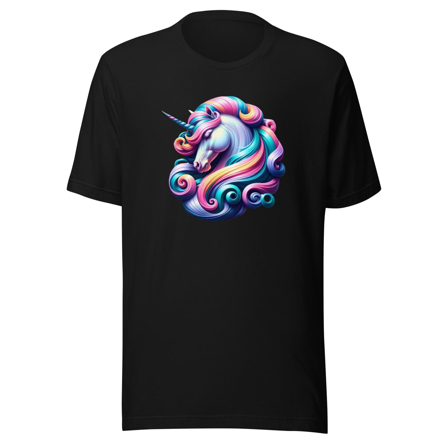 Spiral Spectrum Unicorn t-shirt