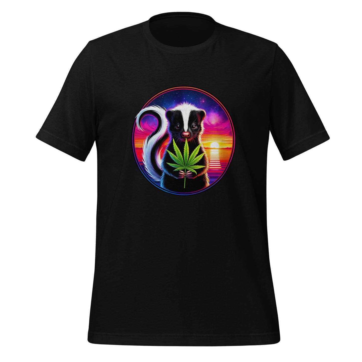 Sunset Skunk - Unisex t-shirt