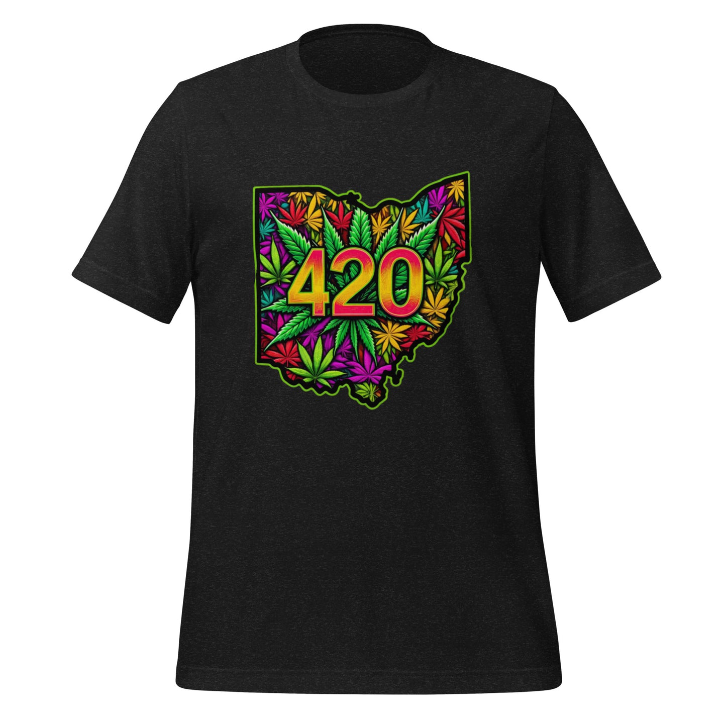 Kaleidoscopic 420 Ohio Tribute t-shirt