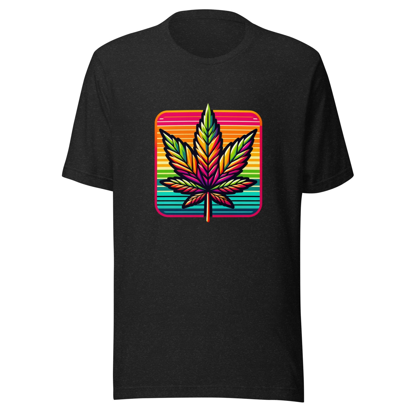 Retro Spectrum Leaf t-shirt