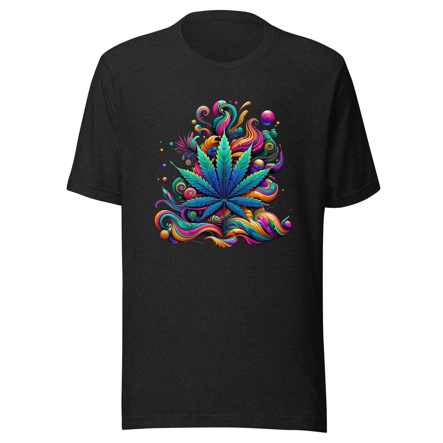 Psychedelic Botanical Whorl t-shirt