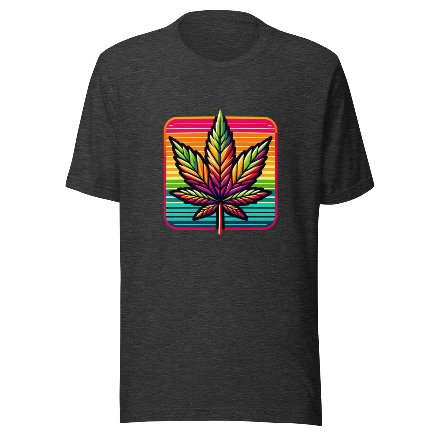 Retro Spectrum Leaf t-shirt