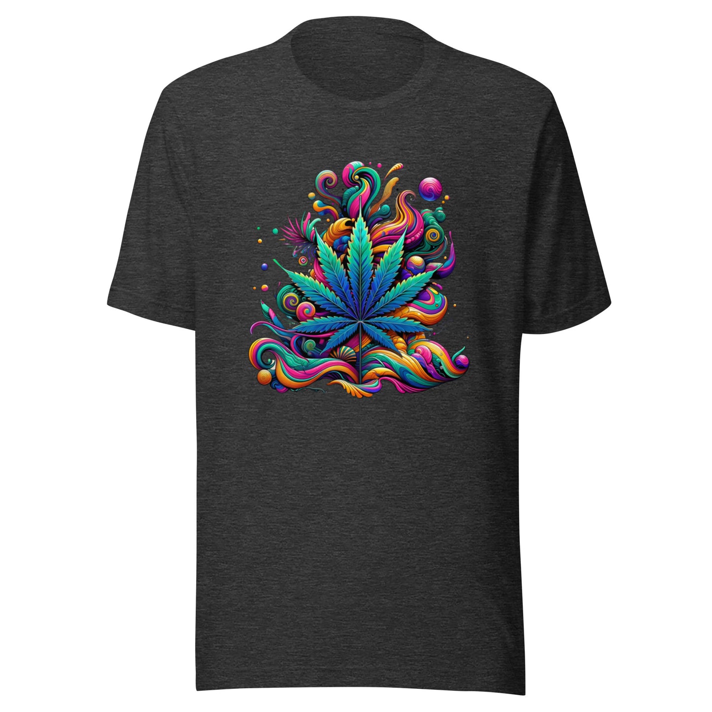 Psychedelic Botanical Whorl t-shirt