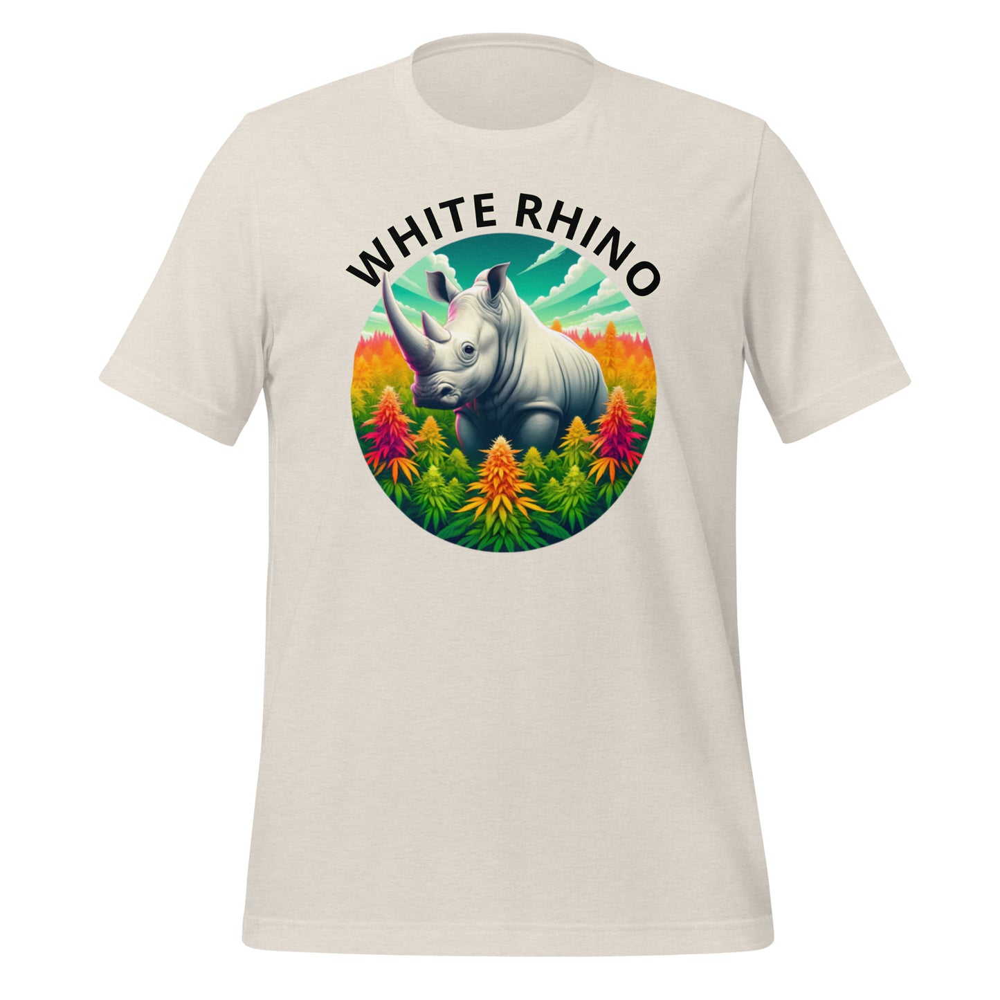 White Rhino (2) - Unisex t-shirt