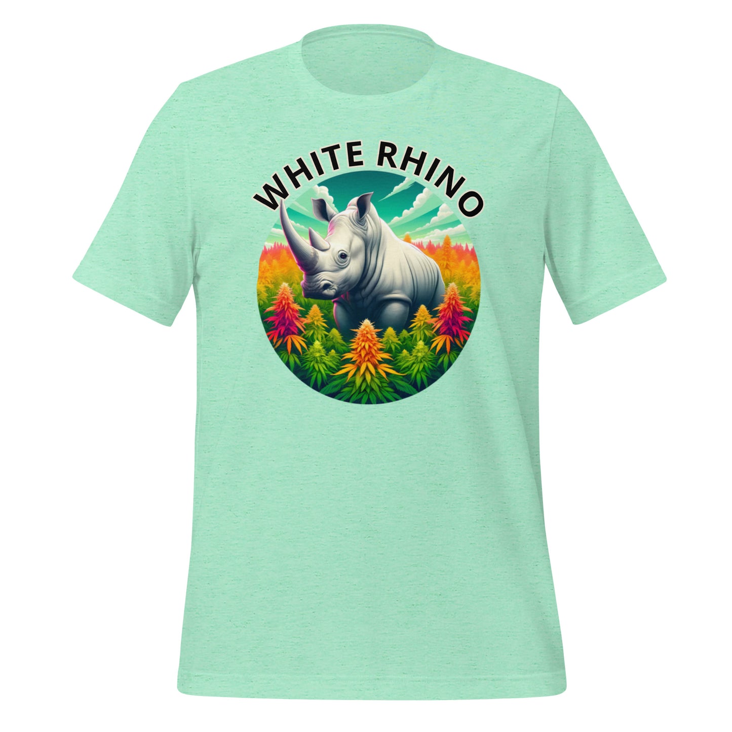 White Rhino (2) - Unisex t-shirt