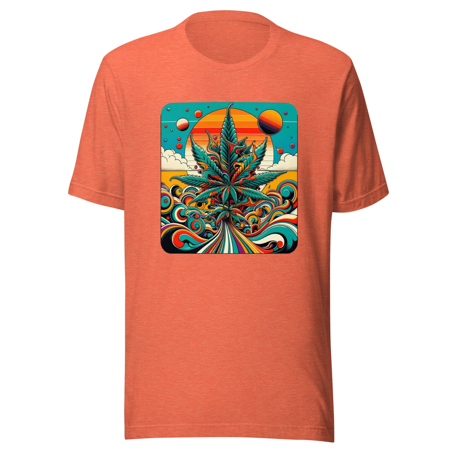 Retro Futuristic Botanical t-shirt