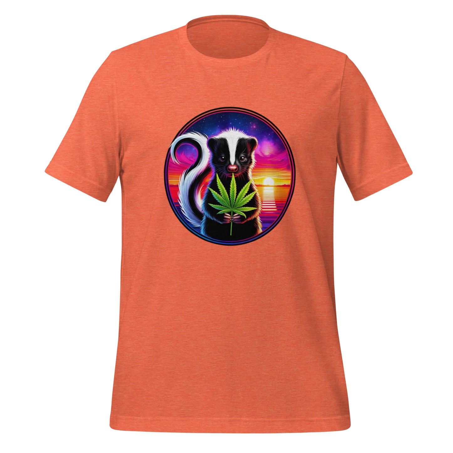 Sunset Skunk - Unisex t-shirt