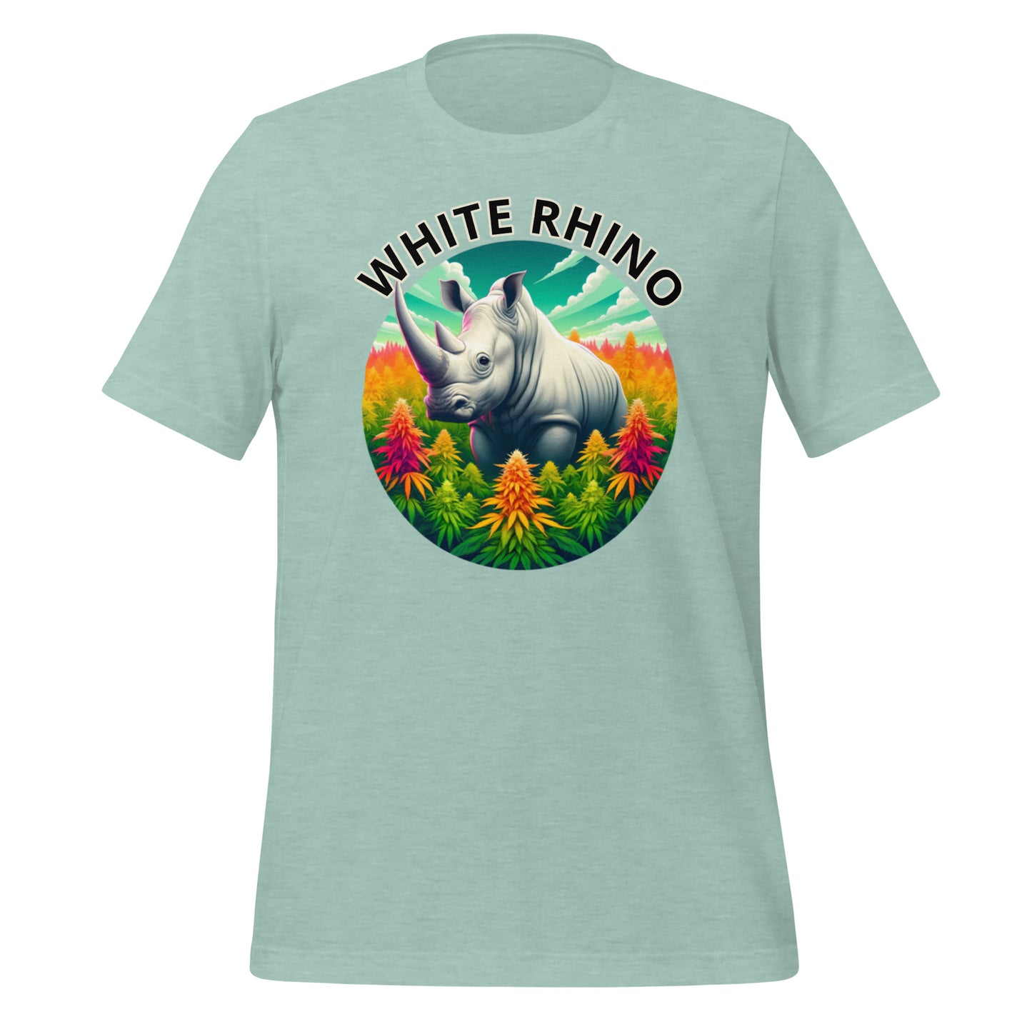 White Rhino (2) - Unisex t-shirt