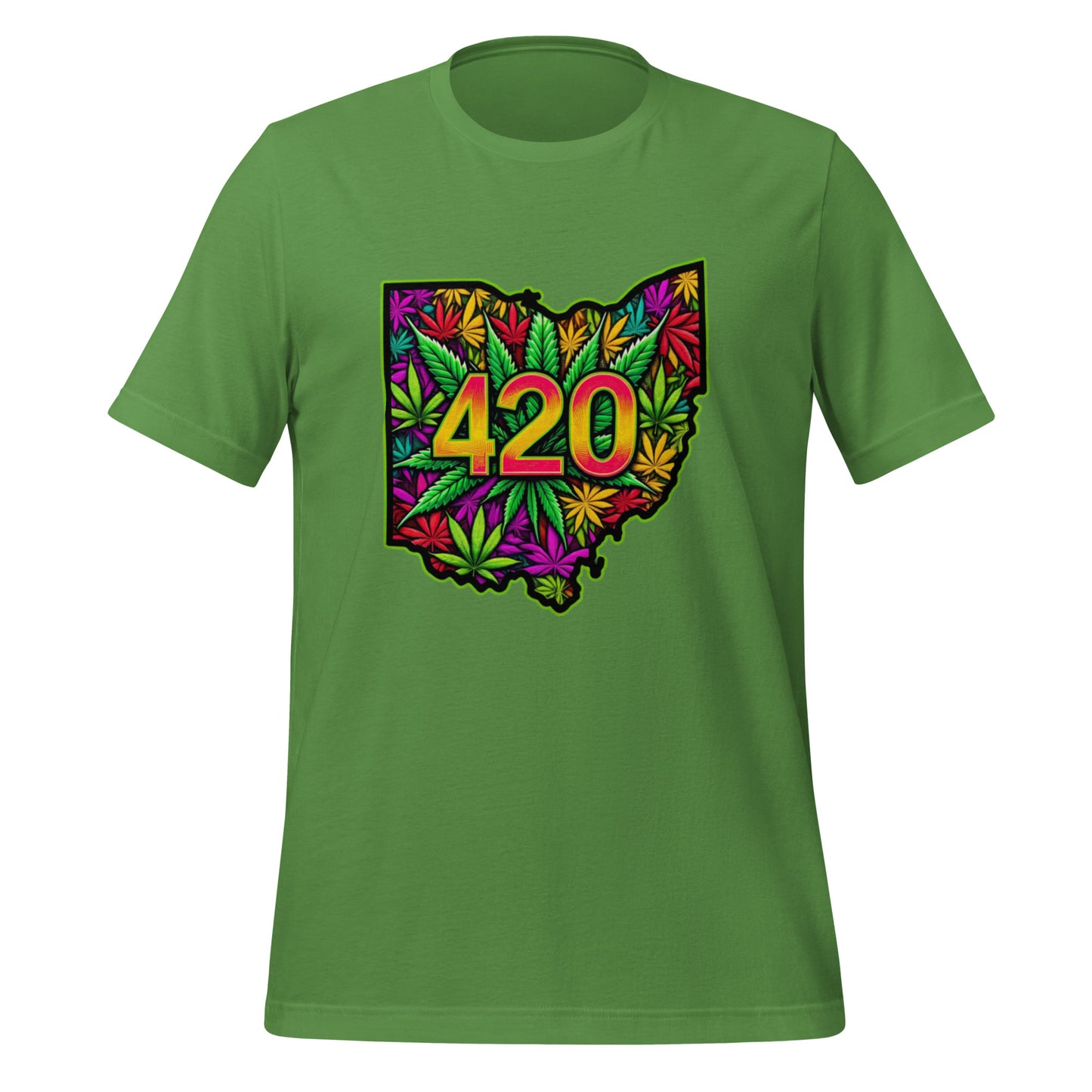 Kaleidoscopic 420 Ohio Tribute t-shirt