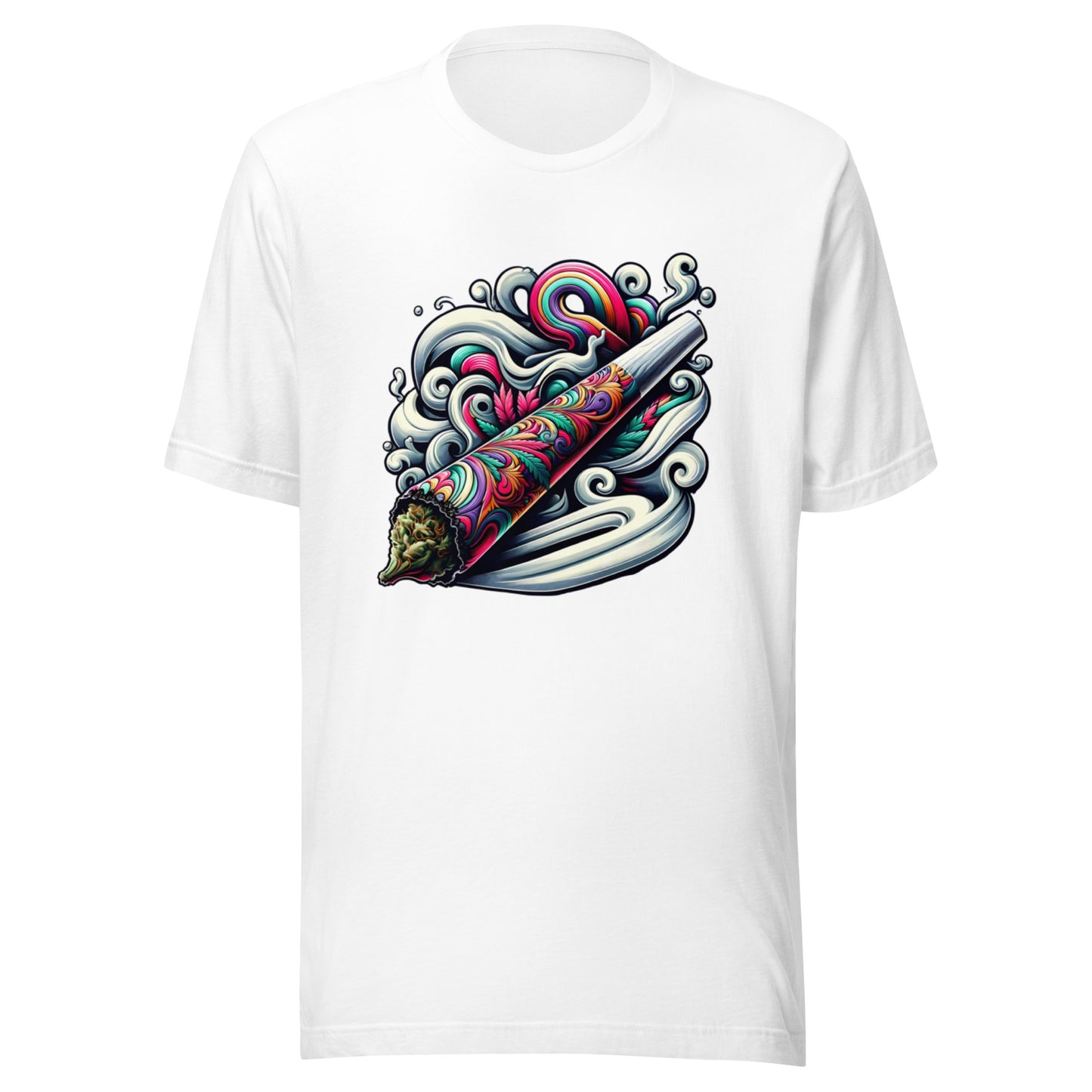 Psychedelic Swirls and Smoke t-shirt