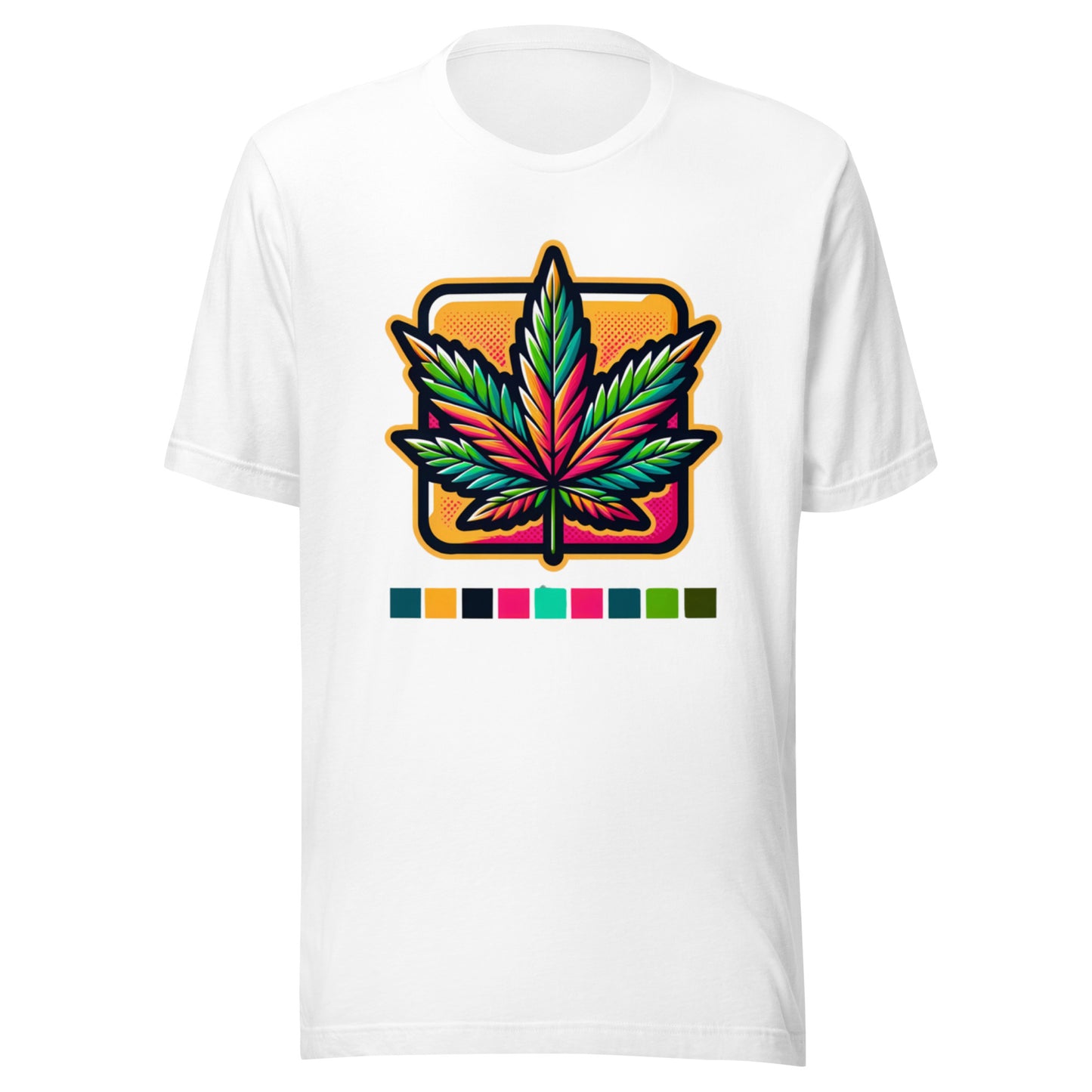 Pop Art Leaf t-shirt