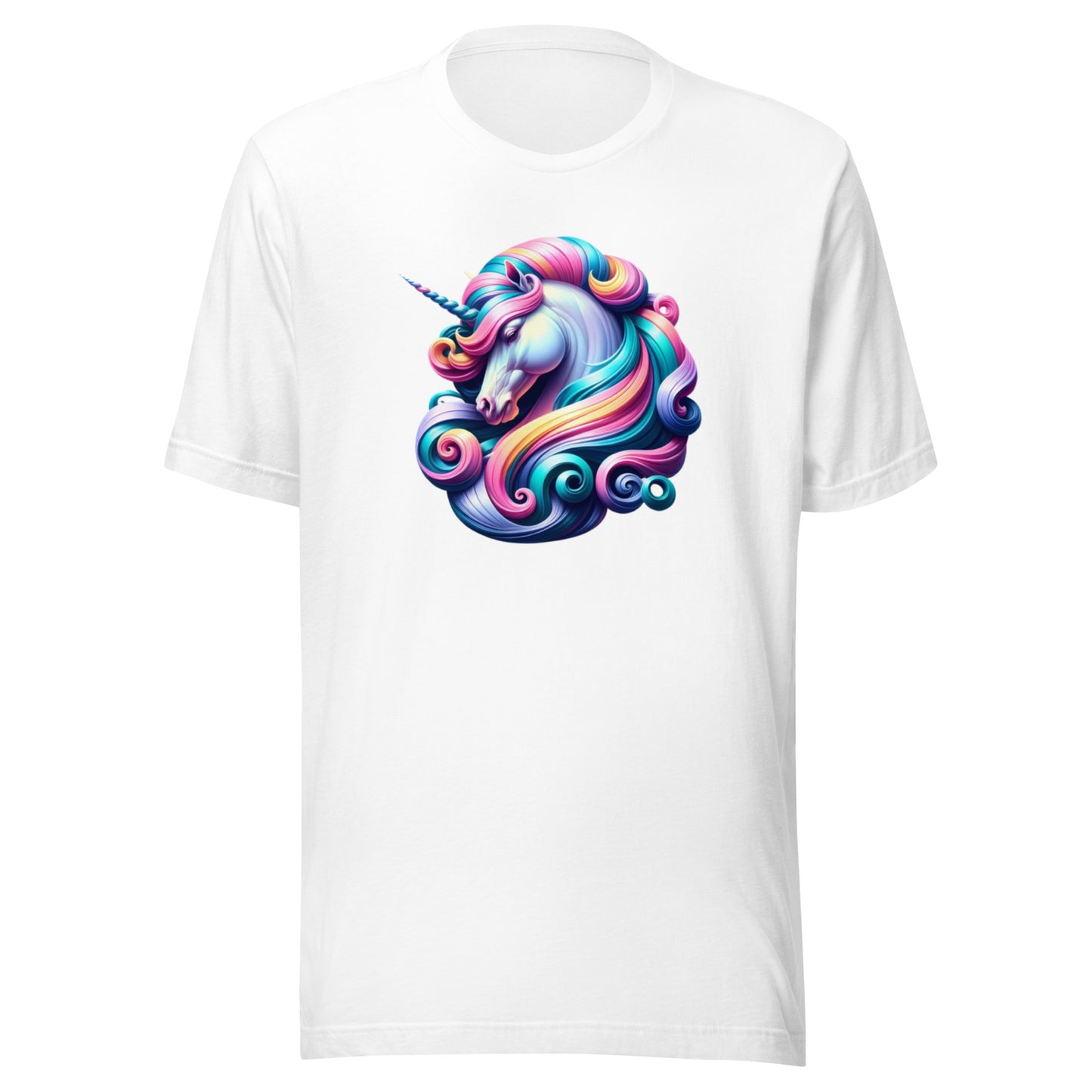 Spiral Spectrum Unicorn t-shirt