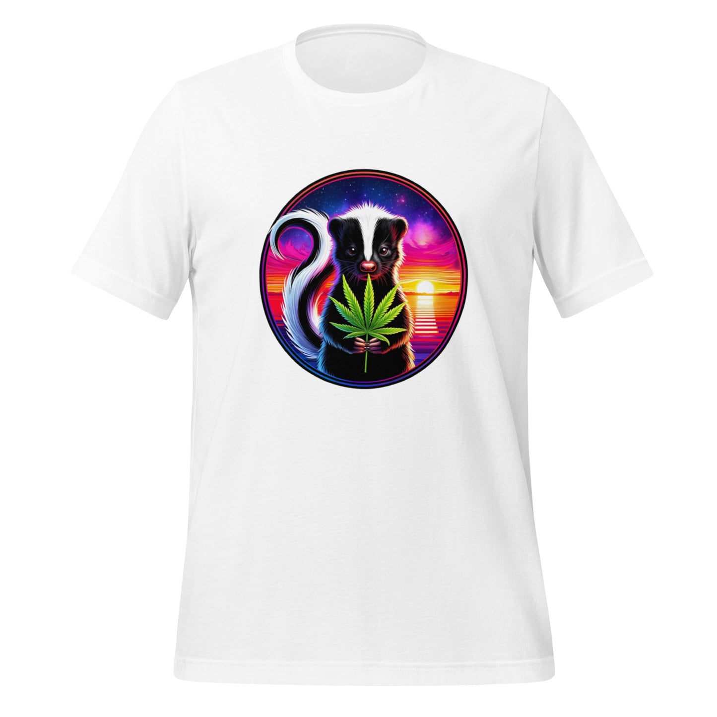 Sunset Skunk - Unisex t-shirt