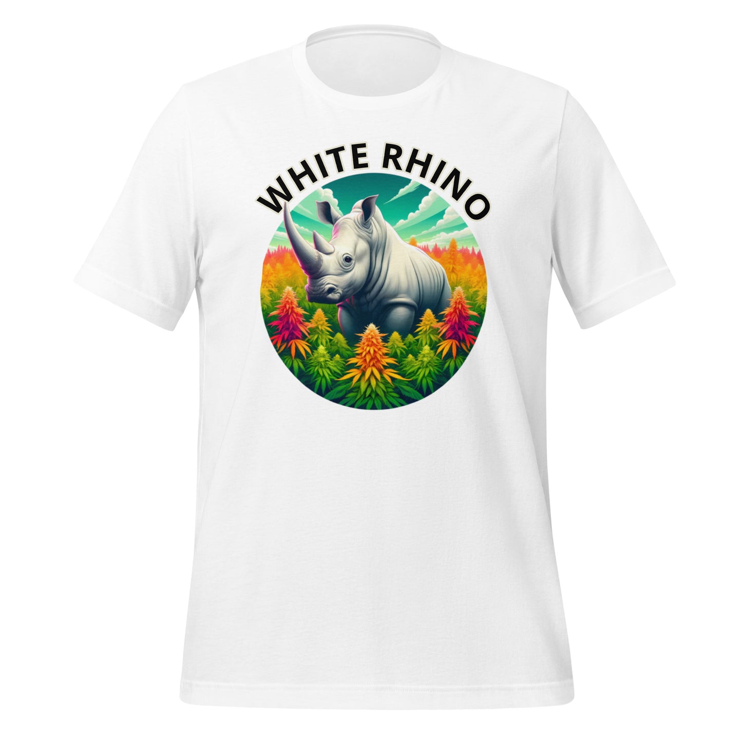 White Rhino (2) - Unisex t-shirt