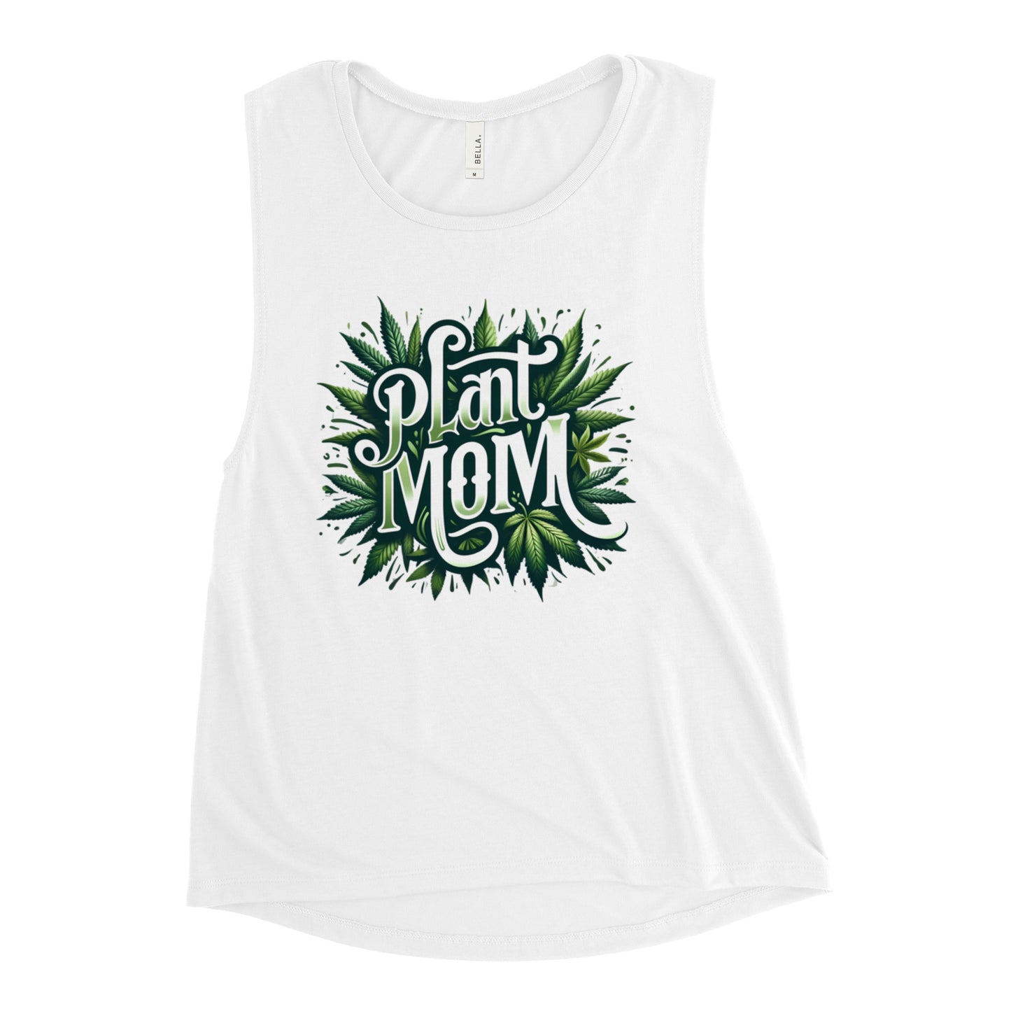 Plant Mom - Femme Cut Muscle Tank