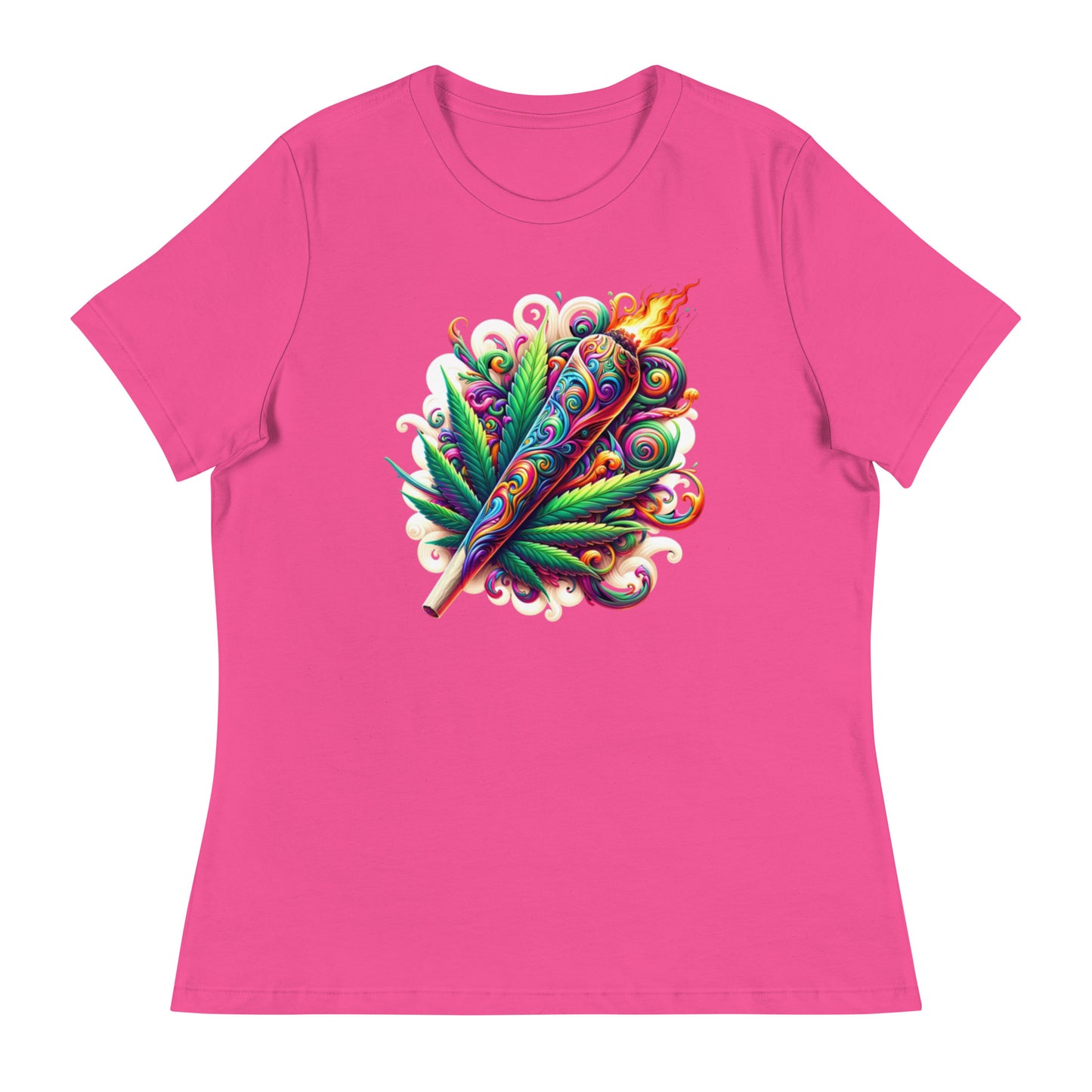 Vivid Blaze Euphoria - Femme Relaxed T-Shirt