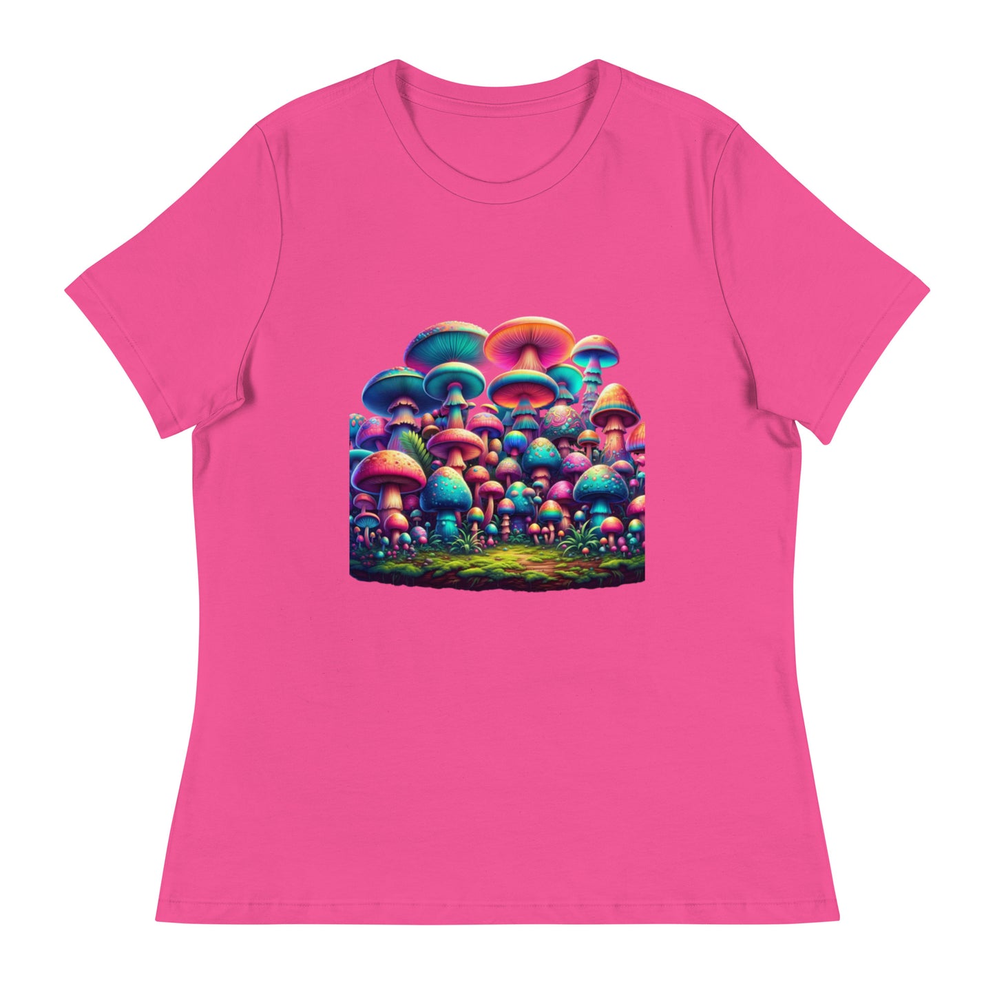 Enchanted Mushroom Wonderland - Femme Relaxed T-Shirt