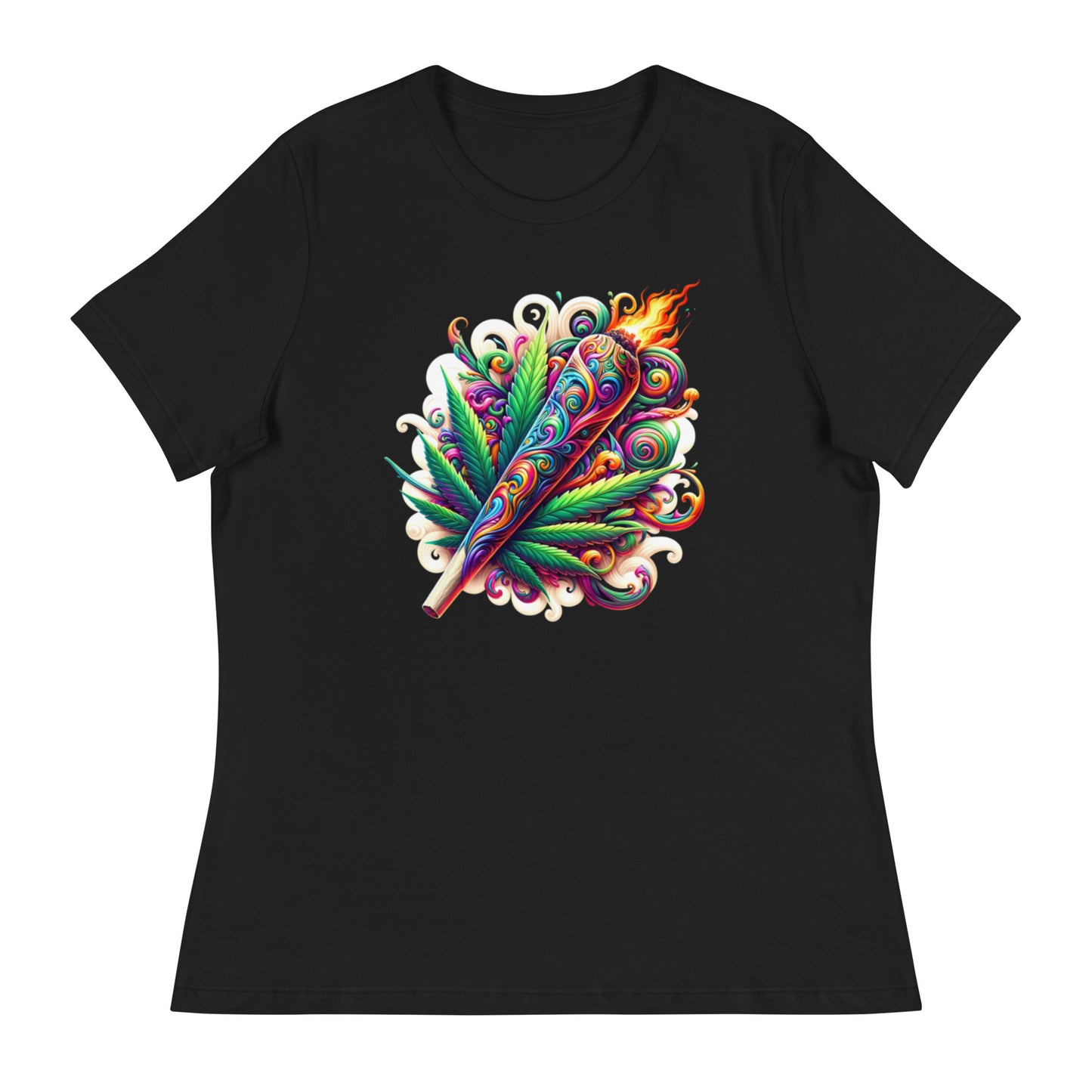 Vivid Blaze Euphoria - Femme Relaxed T-Shirt