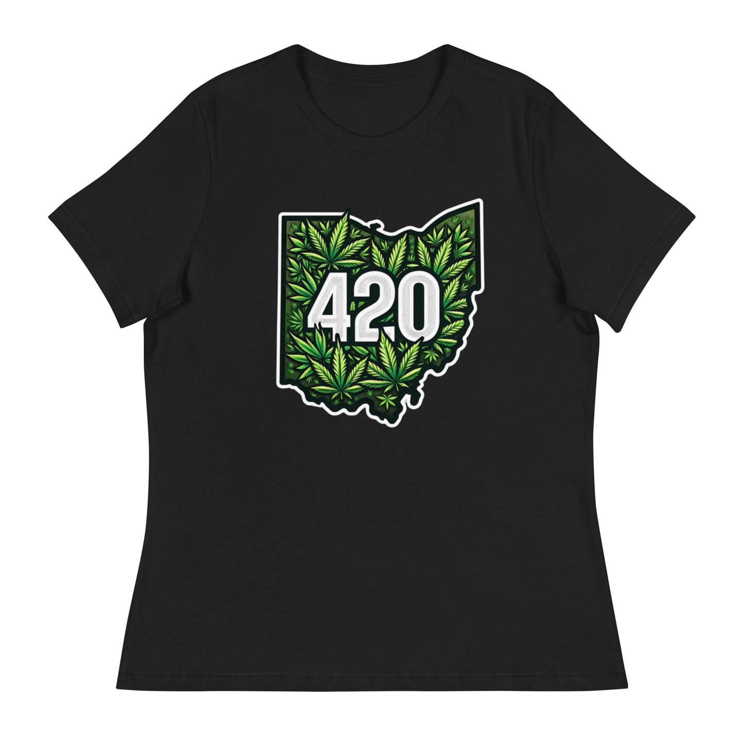 420 Green State - Femme Relaxed T-Shirt